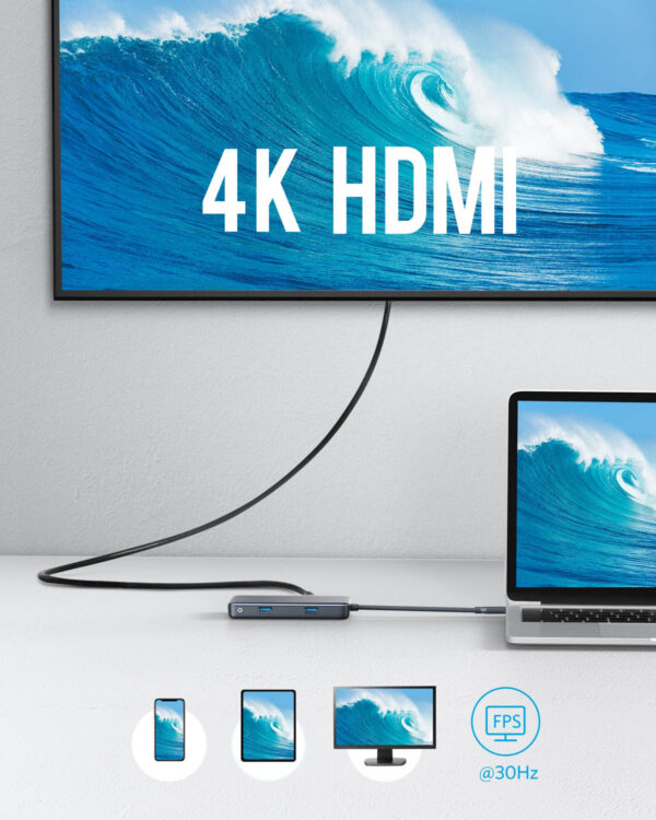 Anker PowerExpand+ 7-in-1 USB-C PD Ethernet Hub - Image 2