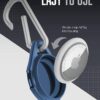 Raptic Earth AirTag Case - Blue - Thumbnail Image 2