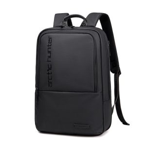 Arctic Hunter Vanta Slim Laptop Bag - Black
