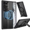 ESR Boost Flickstand Magsafe Cover for Galaxy S24 Ultra (HaloLock) - Frosted Black - Thumbnail Image 1