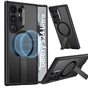 ESR Boost Flickstand Magsafe Cover for Galaxy S24 Ultra (HaloLock) - Frosted Black