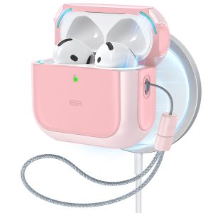 ESR Orbit Hybrid MagSafe Case for AirPods 4 - Pink