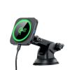 ESR Qi2 Dashboard/Windshield Wireless Car Charger (HaloLock) - Black - Thumbnail Image 1