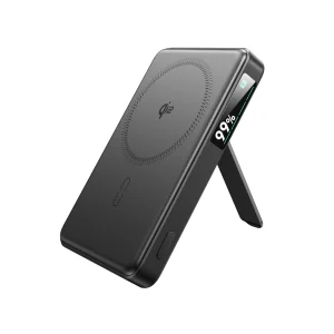 ESR Qi2 MagSlim Kickstand Power Bank(10K) - 10000 mAh - Black