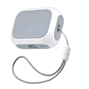 ESR Orbit Hybrid Case (HaloLock) Compatible with AirPods Pro - White/Grey