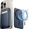 ESR Boost MagSafe Wallet Compatible with iPhone 16 / 15 / 14 / 13 / 12 Series - Dark Blue - Thumbnail Image 1