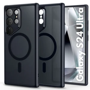 ESR Classic Hybrid MagSafe Case (HaloLock) for Galaxy S24 Ultra - Frosted Black