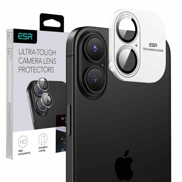 ESR Armorite Camera Lens Protector for iPhone 16/16 Plus Set