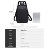 SuperFive Hybrid Momentum Satchel - Backpack and CrossBody - Black - Thumbnail Image 10