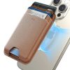 ESR Boost MagSafe Wallet Compatible with iPhone 16 / 15 / 14 / 13 / 12 Series - Caramel Brown - Thumbnail Image 2