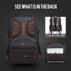 ArcticHunter Atlas Rugged All-Terrain Sports Backpack - Black - Thumbnail Image 2