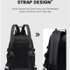SuperFive Hybrid Momentum Satchel - Backpack and CrossBody - White - Thumbnail Image 4