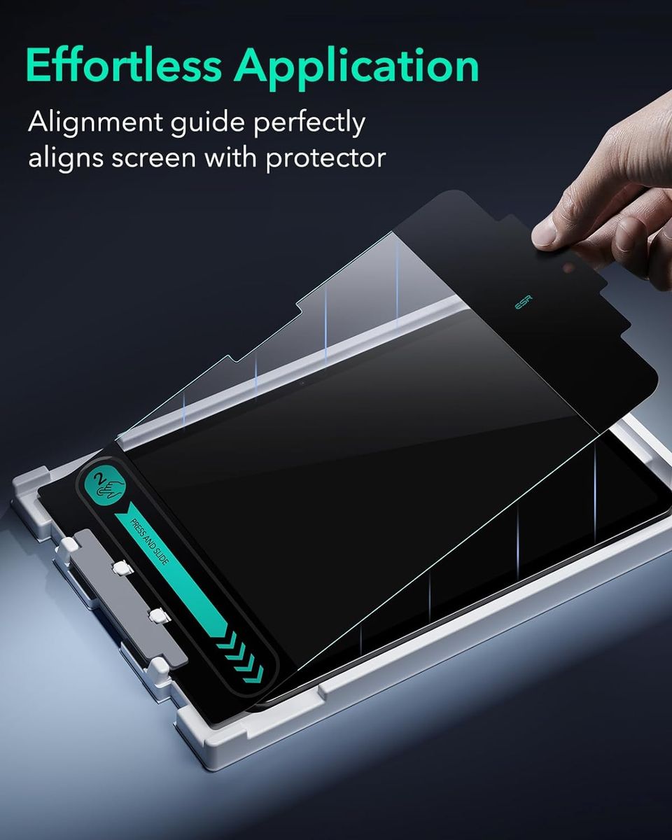 ESR Armorite Screen Protector for iPad Air 11 , Air 10.9, Pro 11 - 2 pack - Image 4