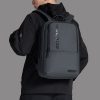 Arctic Hunter Vanta Slim Laptop Bag - Grey - Thumbnail Image 4
