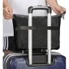 Travel Blanket and Pillow 2 in 1 - Premium Plush Fabric - Black - Thumbnail Image 4