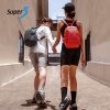 SuperFive Hybrid Momentum Satchel - Backpack and CrossBody - Orange - Thumbnail Image 5