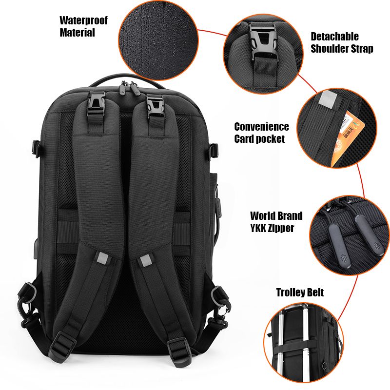 ArcticHunter Legacy Convertible Backpack - Blue - Image 5