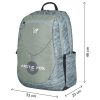 Arctic Fox Samurai 15.5 Inch Laptop Backpack - Green - Thumbnail Image 5
