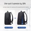 ArcticHunter Comet Multi-Functional Travel Laptop Backpack - Black - Thumbnail Image 6
