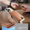 ESR Boost MagSafe Wallet Compatible with iPhone 16 / 15 / 14 / 13 / 12 Series - Caramel Brown - Thumbnail Image 7