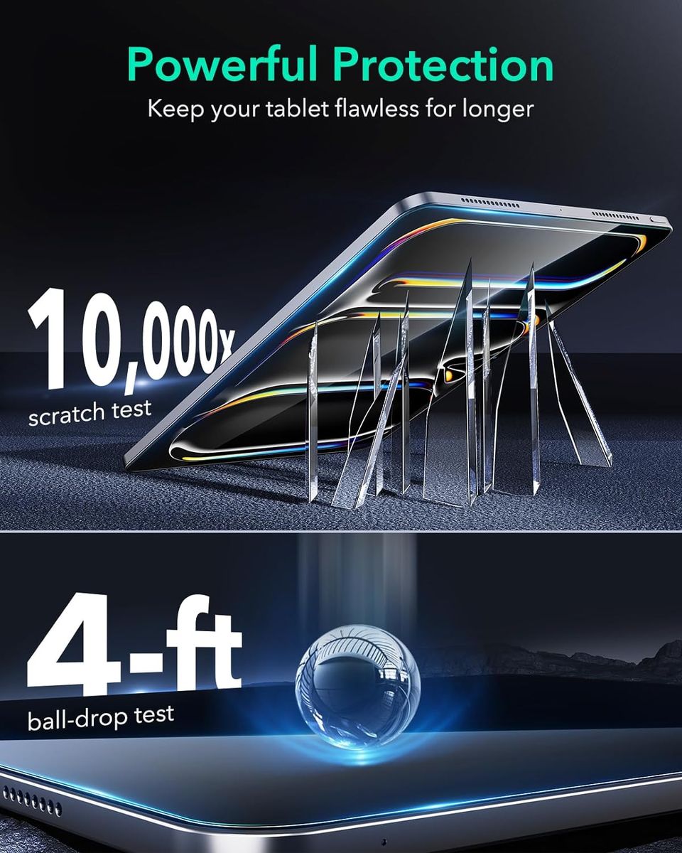 ESR Armorite Screen Protector for iPad Pro 13 Inch M4 2024 - 2 Pack - Image 7