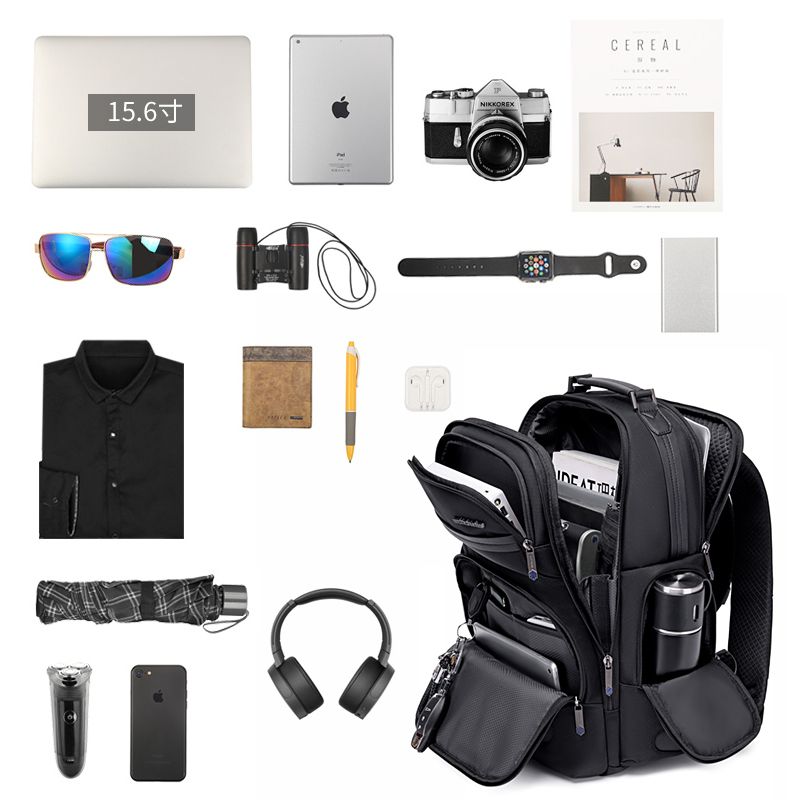 ArcticHunter Stealth Business Backpack - Blue - Image 7