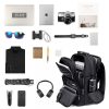 ArcticHunter Stealth Business Backpack - Black - Thumbnail Image 7