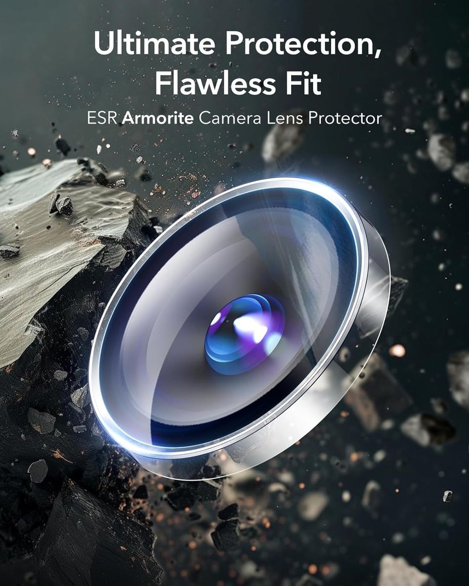 ESR Armorite Camera Lens Protector for iPhone 16/16 Plus Set - Image 7