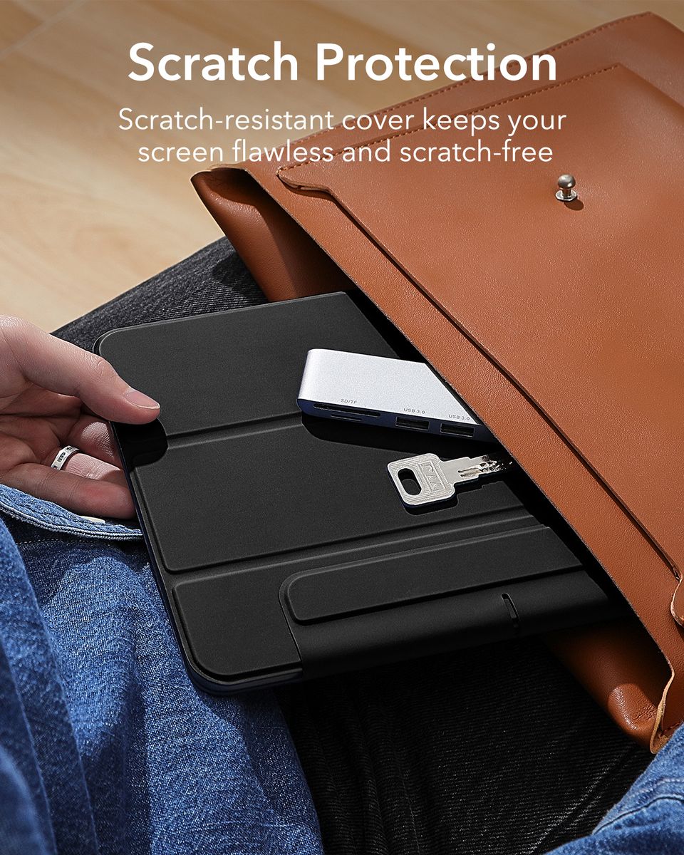 ESR Rebound Magnetic Case for iPad Mini 7 (A17 Pro) / iPad Mini 6 Cover - Black - Image 8
