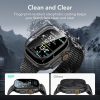ESR Armorite Screen Protector Compatible with Apple Watch Ultra 2/1 - 2 Pack - Black - Thumbnail Image 8