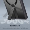 ESR Boost Flickstand Magsafe Cover for Galaxy S24 Ultra (HaloLock) - Frosted Black - Thumbnail Image 9