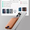 ESR Boost MagSafe Wallet Compatible with iPhone 16 / 15 / 14 / 13 / 12 Series - Caramel Brown - Thumbnail Image 9